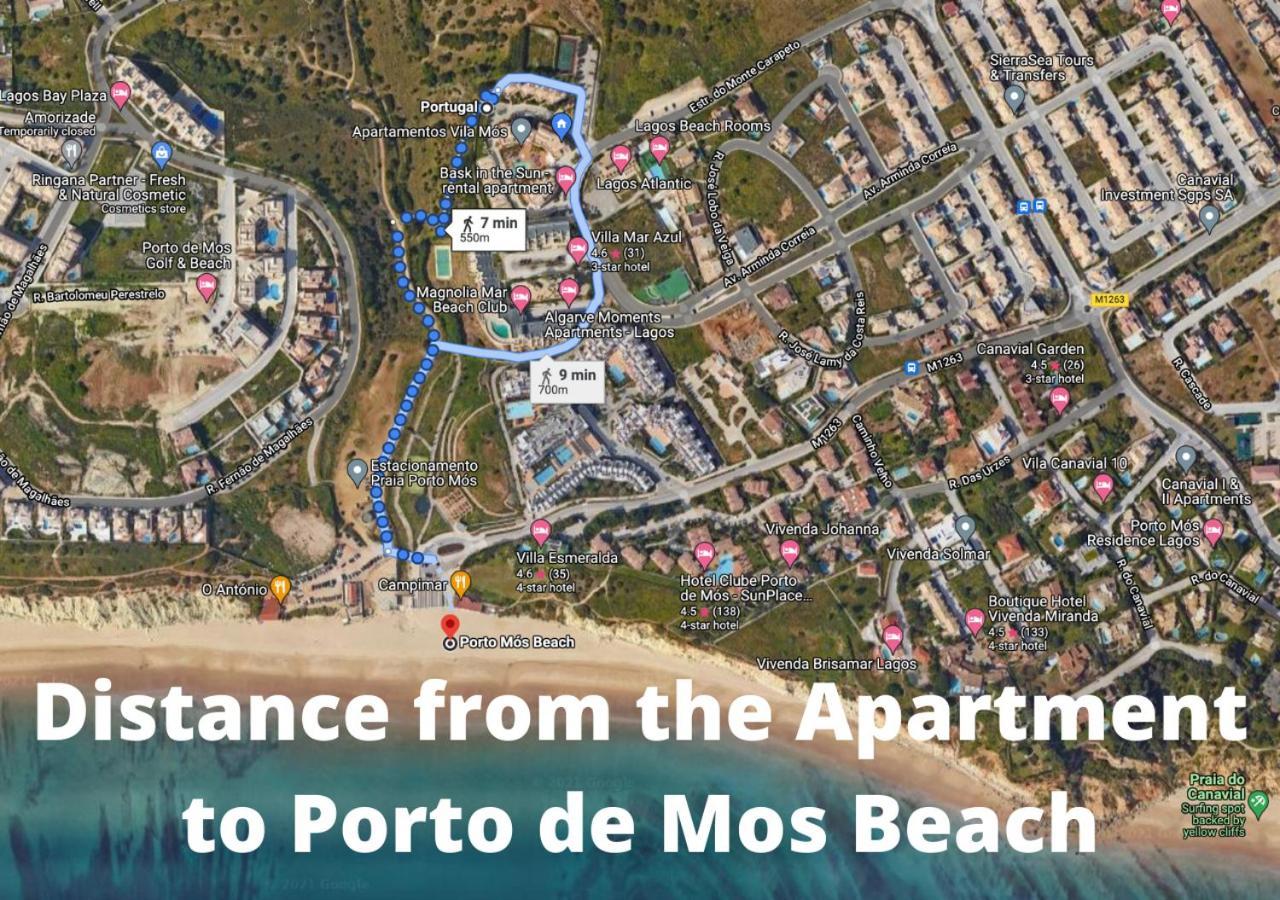 Large Penthouse Near Porto De Mos Beach With Magnificent Views In Лагуш Екстер'єр фото